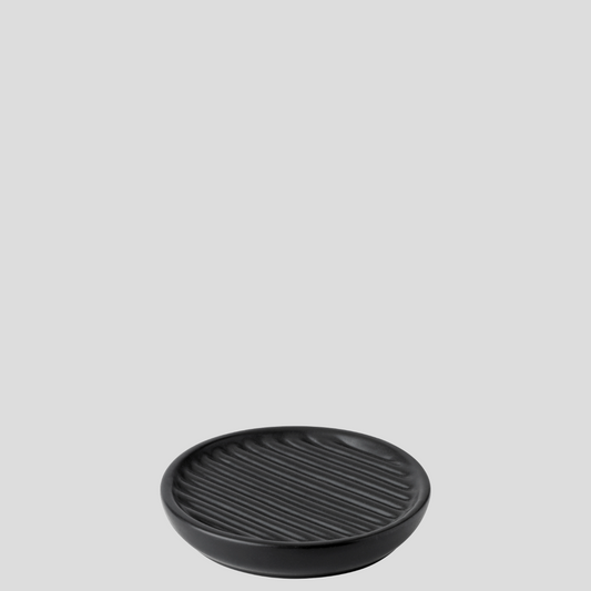 Fjord soap dish - black